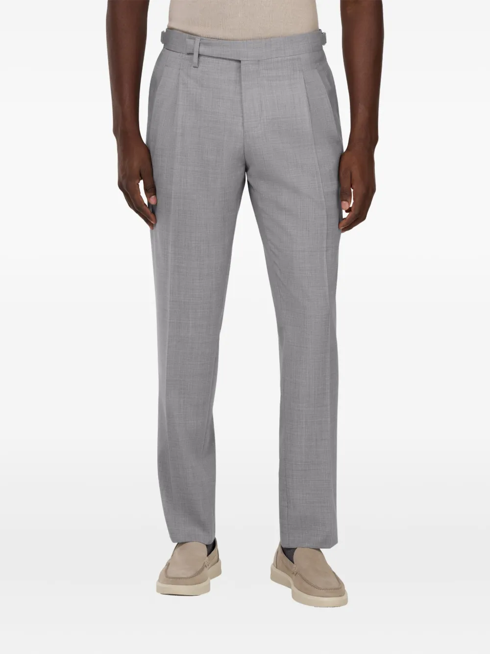 Boggi Milano Broek met zijzak Grijs