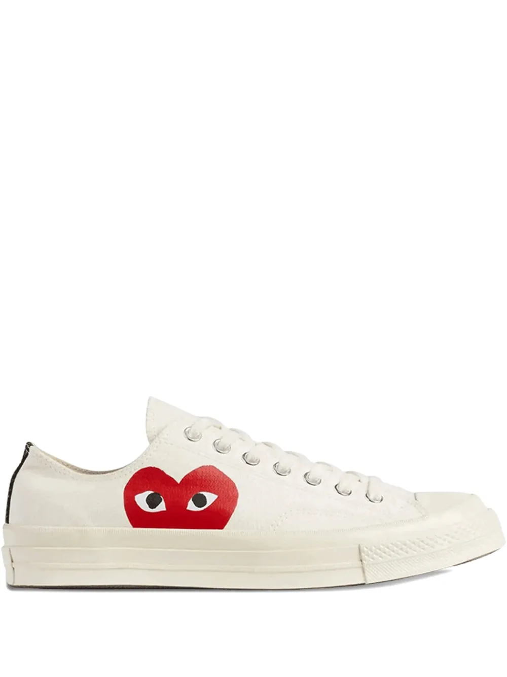 Comme Des Garçons Play x Converse heart-logo sneakers White
