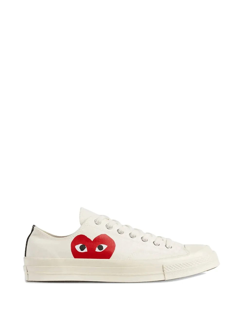Comme Des Garçons Play x Converse heart-logo sneakers White