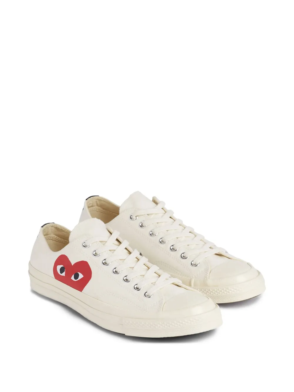 Comme Des Garçons Play x Converse heart-logo sneakers White