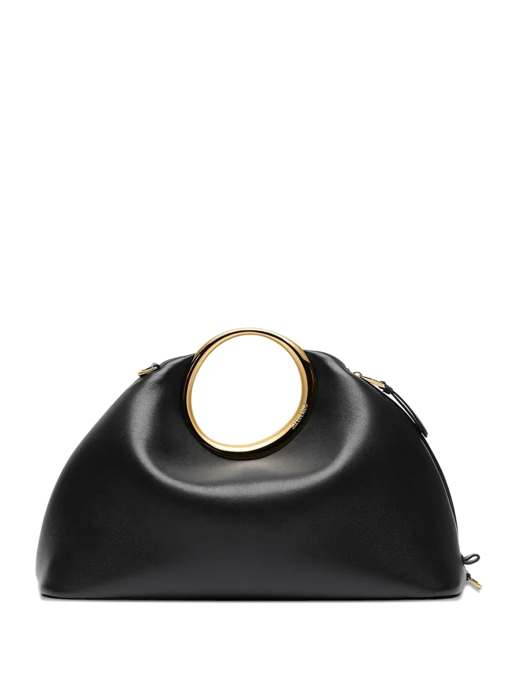 Jacquemus The Calino clutch met ronde handgreep Zwart