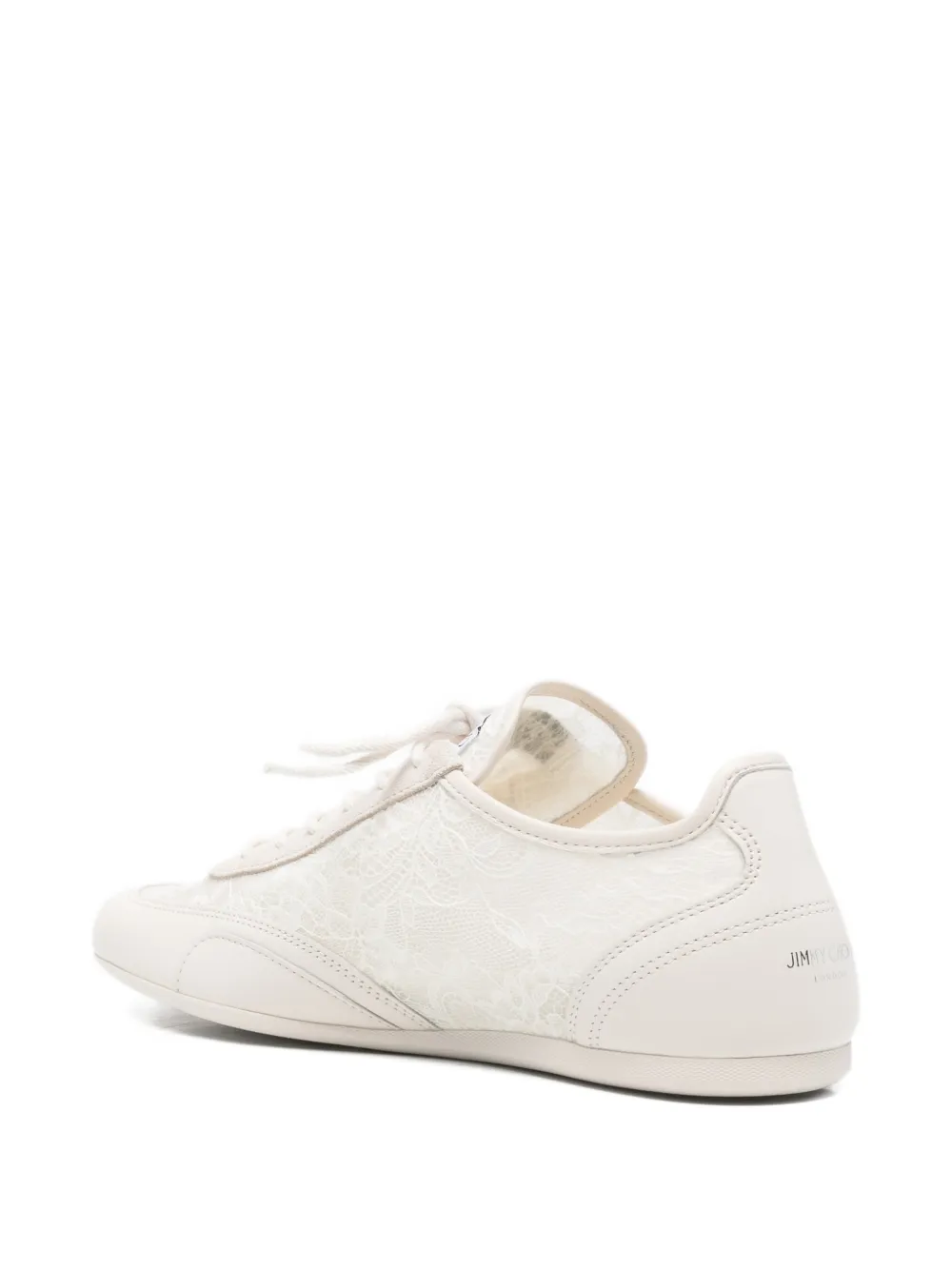 Jimmy Choo Sunny sneakers met veters Beige