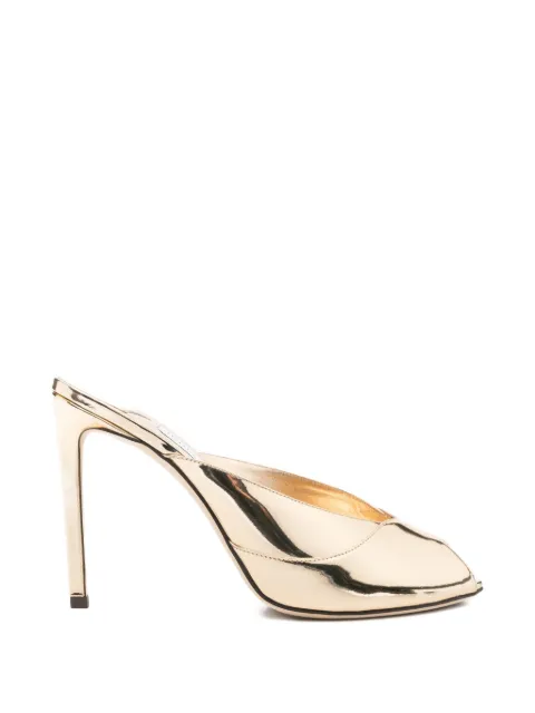 Jimmy Choo Brigitte peep-toe mules