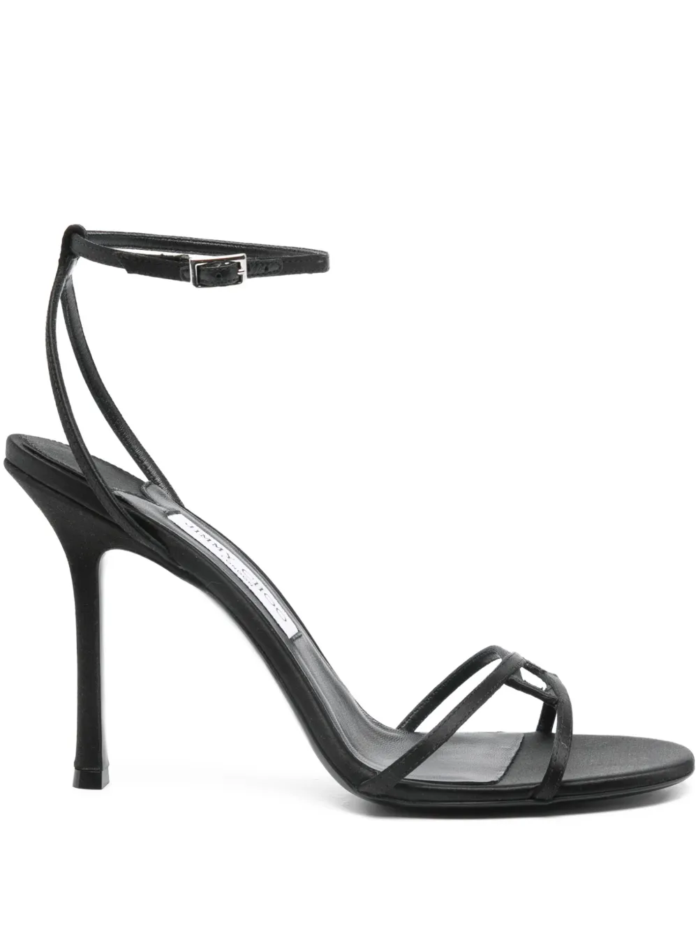 Jimmy Choo 100mm Leo sandals Zwart