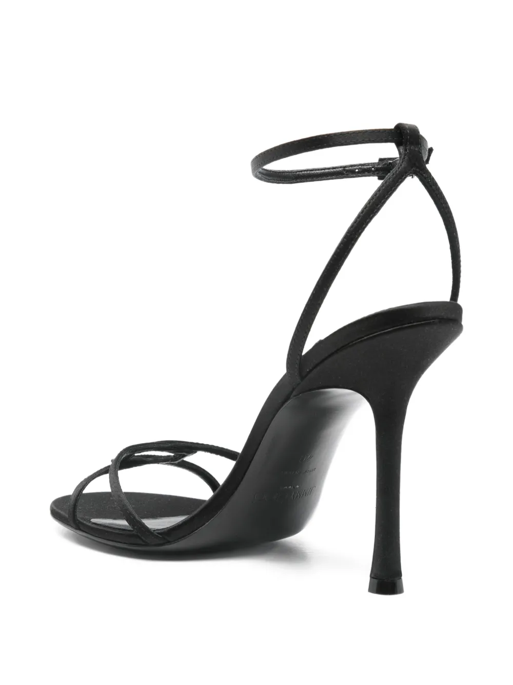 Jimmy Choo 100mm Leo sandals Zwart