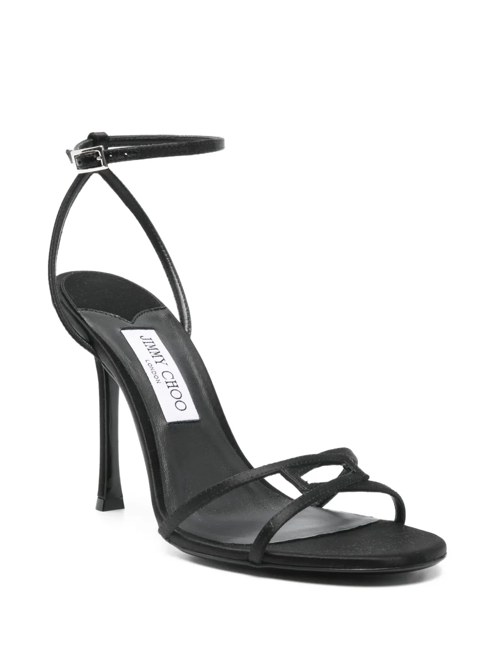 Jimmy Choo 100mm Leo sandals Zwart