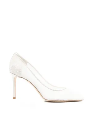 Jimmy Choo Aurelie 65 ポインテッドトゥパンプス | ホワイト