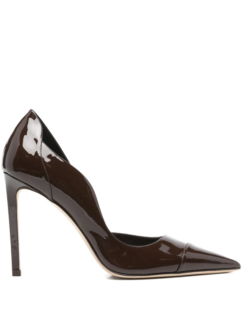 Jimmy Choo 100 mm Brigitte pumps Bruin