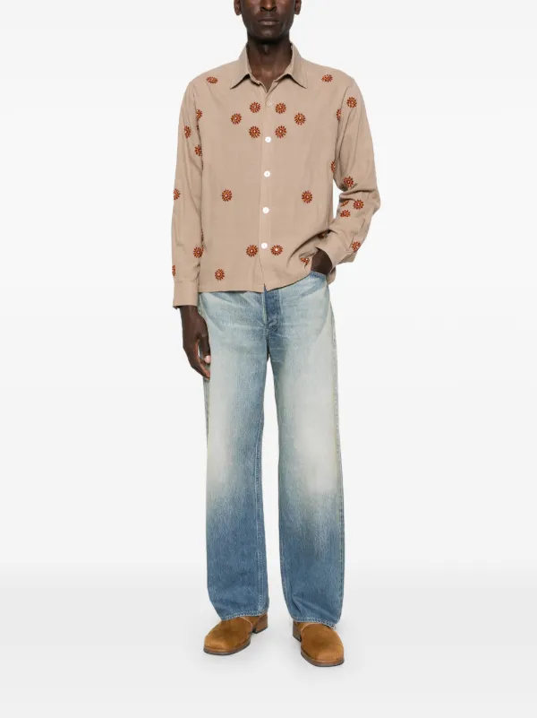 Auralee Selvedge faded-wash Jeans | Blue | FARFETCH