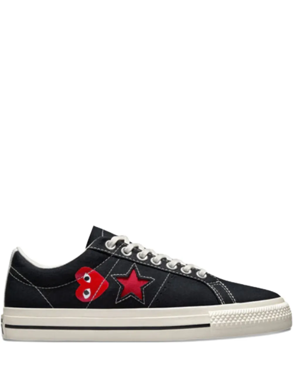 Comme Des Garçons Play x Converse One Star low-top sneakers Black