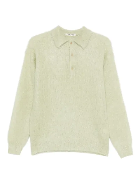 Auralee button-up sweater