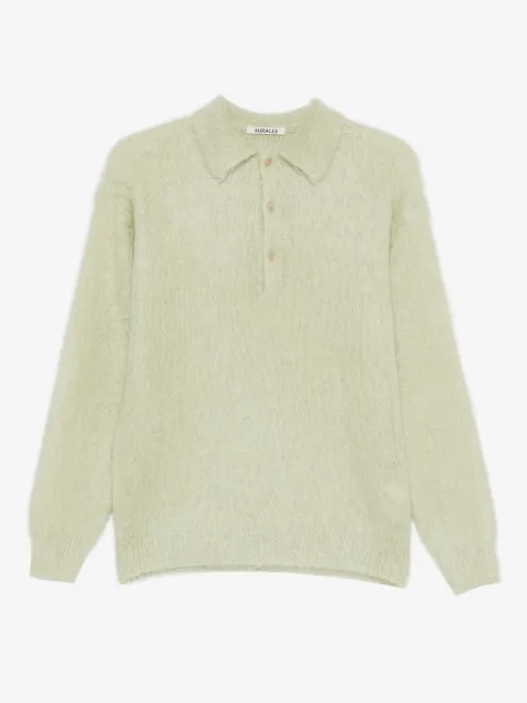 Auralee button-up sweater