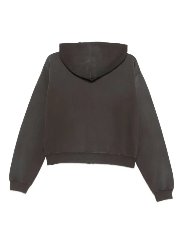 AURALEE パーカー オーバーサイズ ブラック 4 メンズ スウェット　美品 Auralee ジップアップ パーカー | ブラック | FARFETCH JP