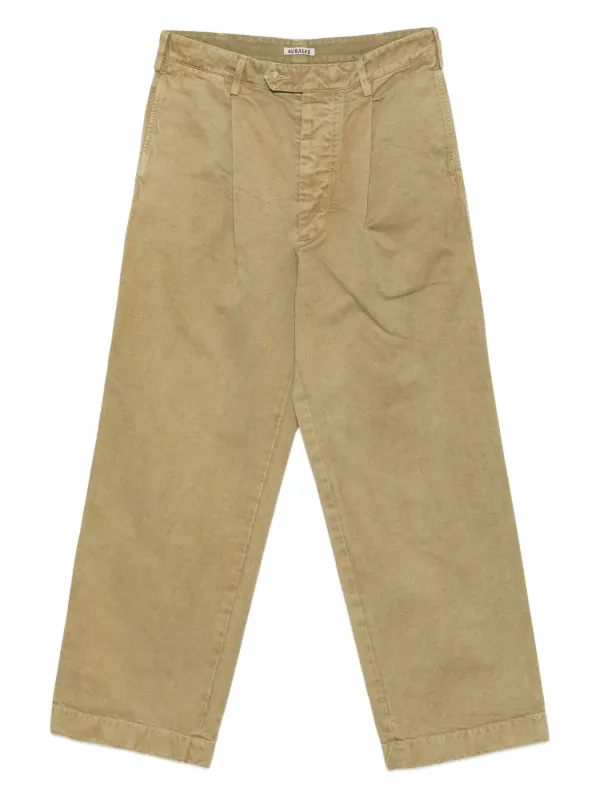 Auralee Finx Trousers in Grey