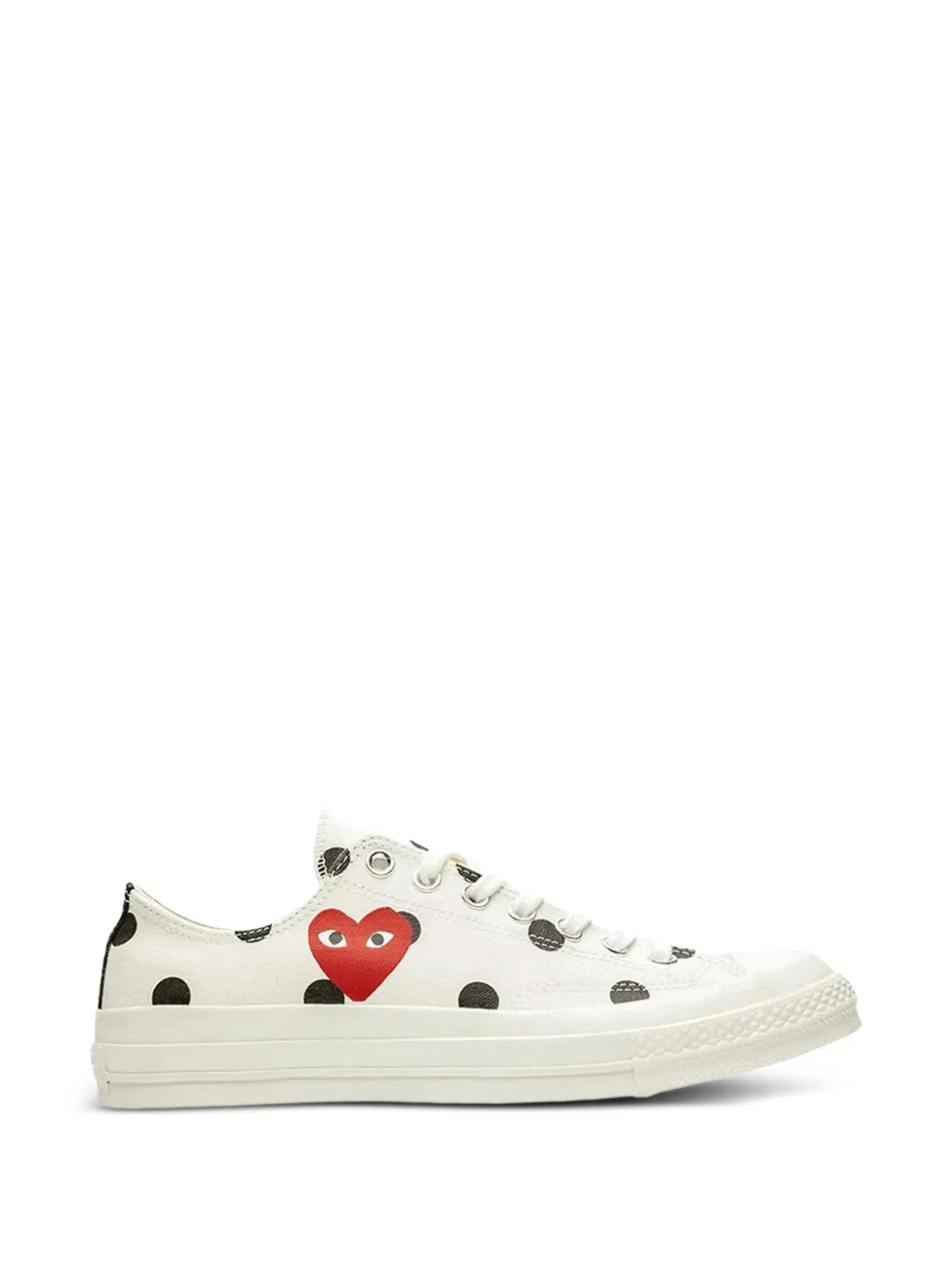 Comme Des Garçons Play x Converse polka-dot sneakers White