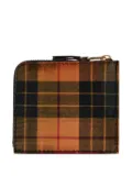 Comme Des Garçons Wallet plaid-pattern wallet - Red