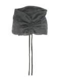 Ann Demeulemeester gathered-detail neck scarf - Grey