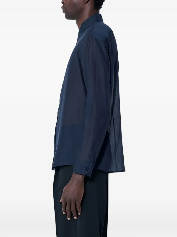Saint Laurent ロングスリーブ シャツ | ブルー | FARFETCH JP