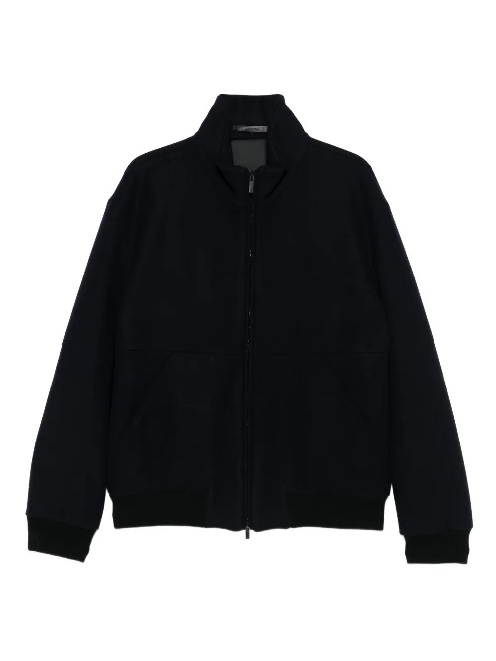Giorgio Armani zip-front patch-pocket jacket | Blue | Image 1