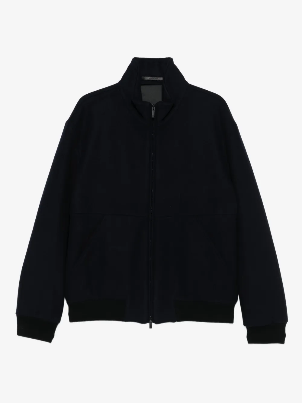 Giorgio Armani zip-front patch-pocket jacket | Blue | Image 1