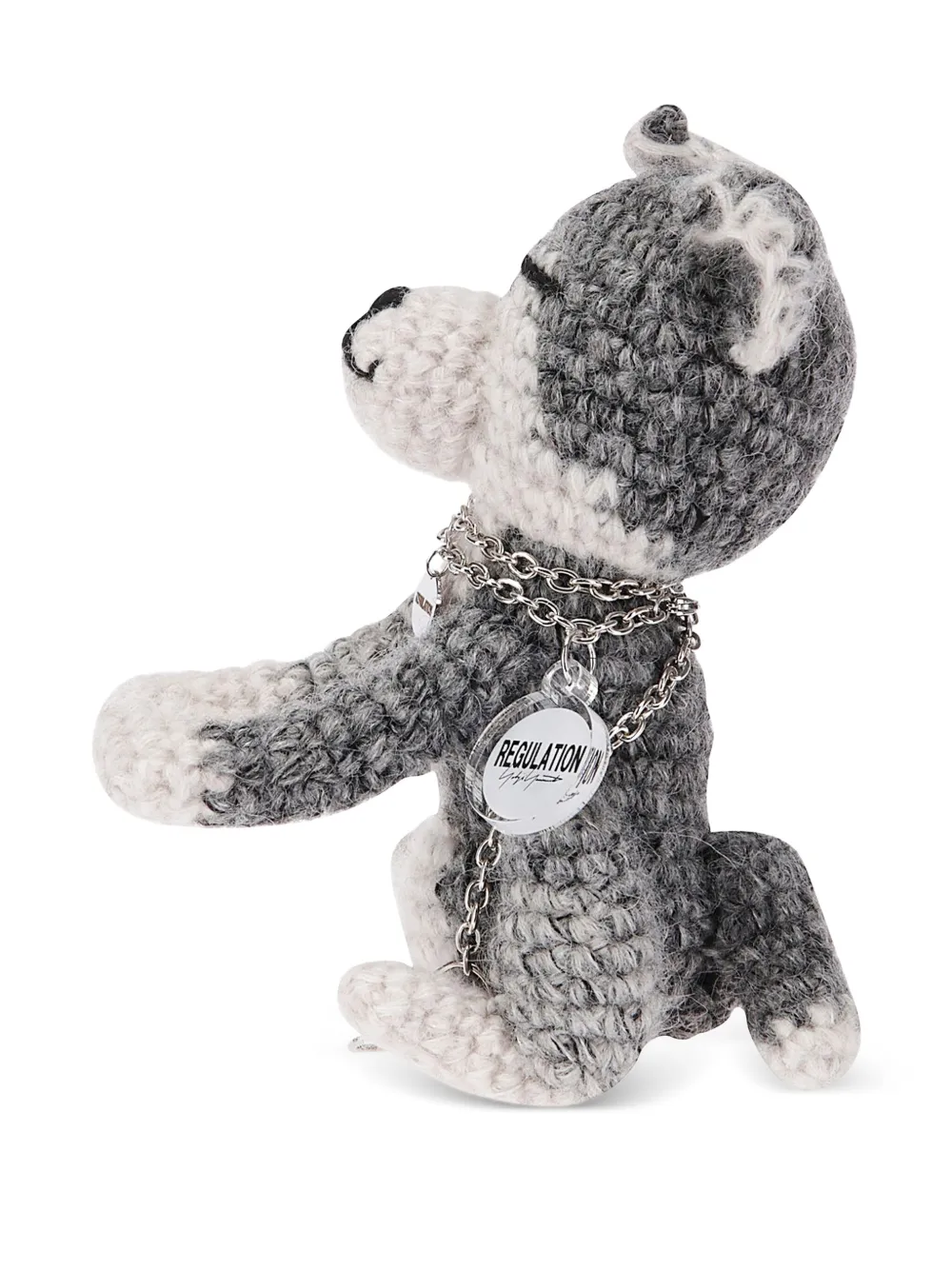 Yohji Yamamoto knitted dog keyring | Image 2