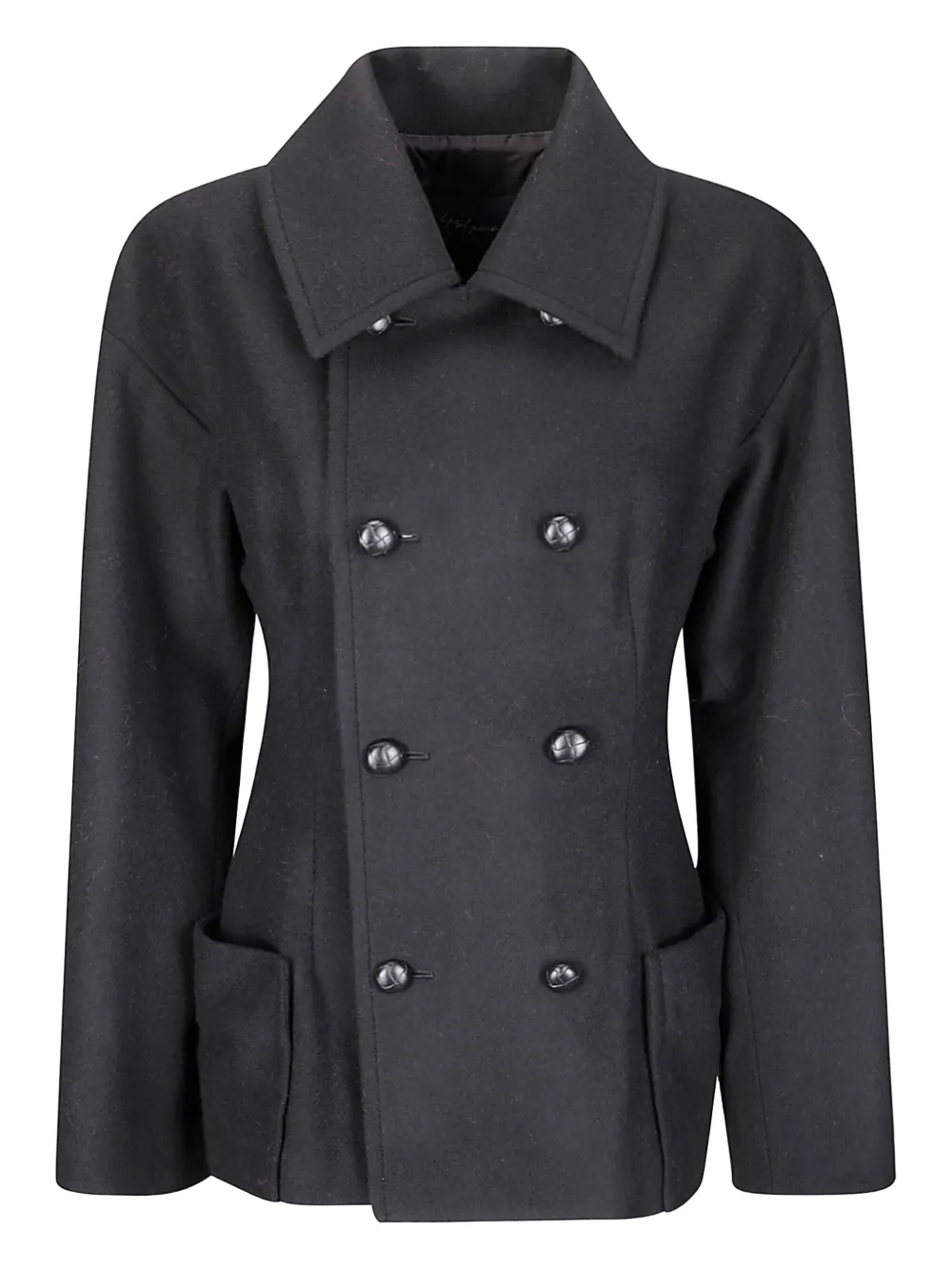 double-breasted coat