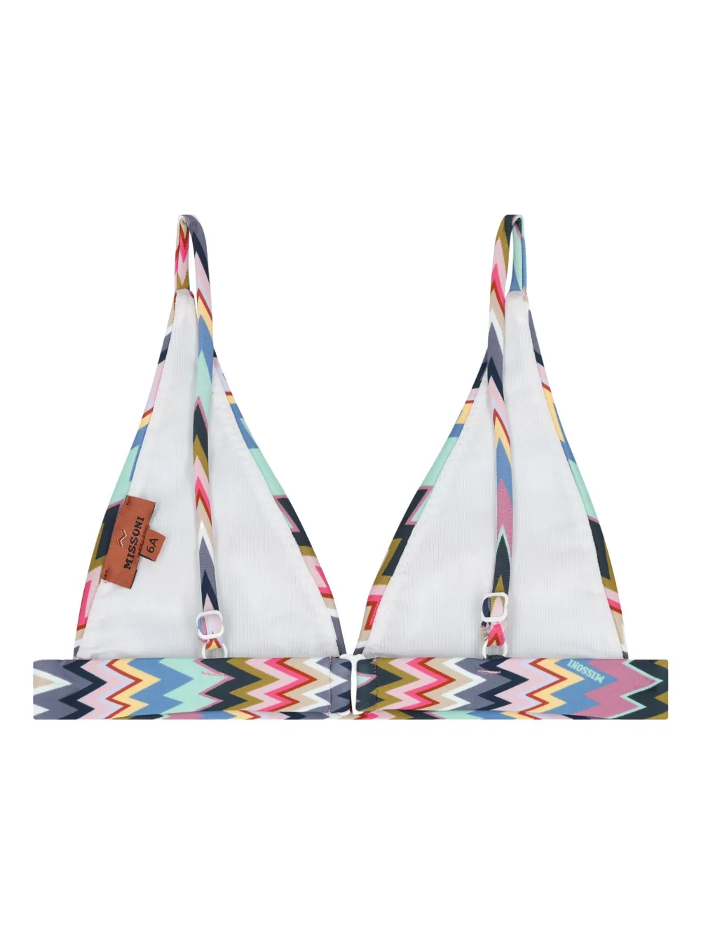 Missoni Kids Bikini met zigzagprint Veelkleurig