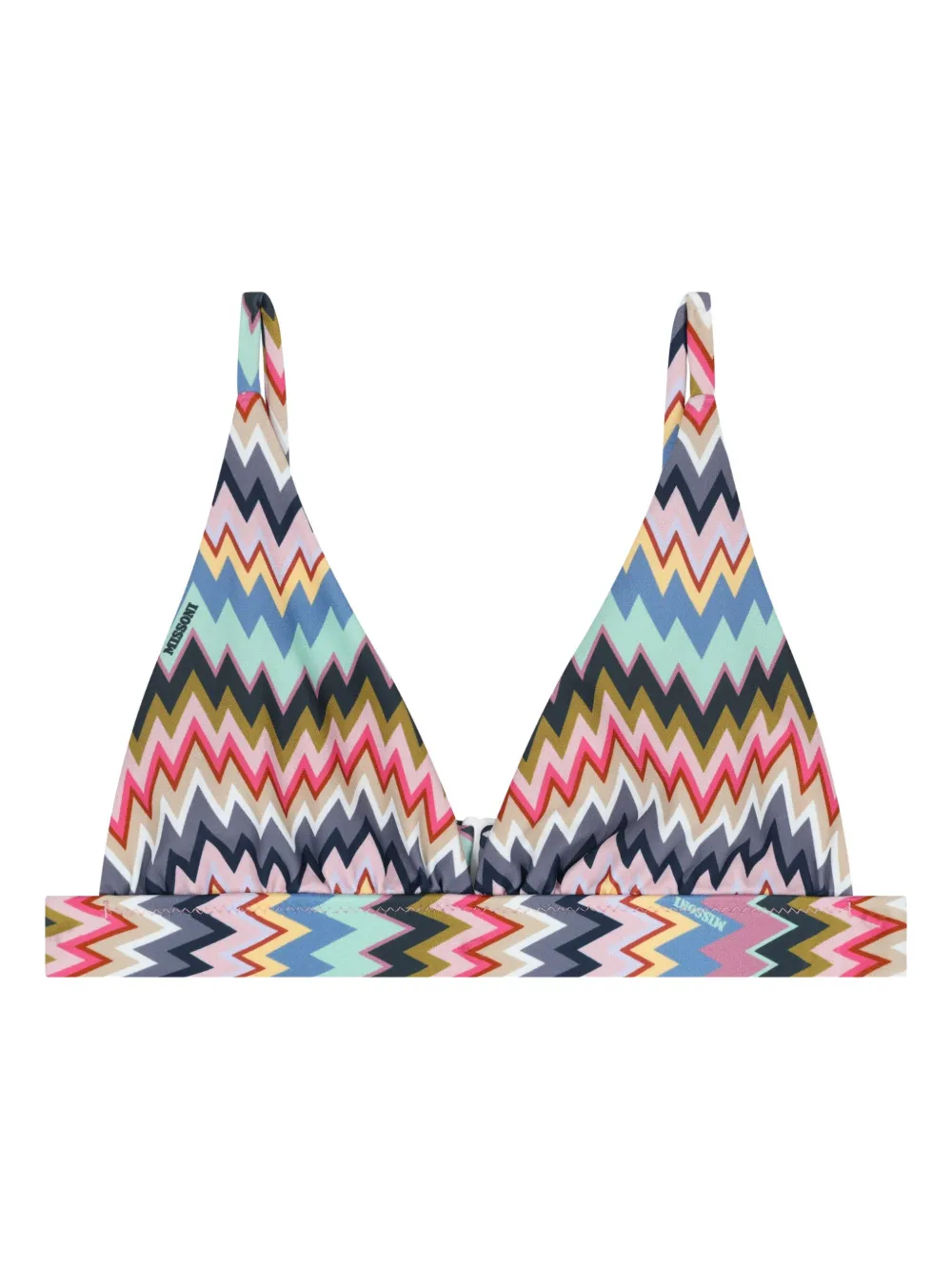 Missoni Kids Bikini met zigzagprint Veelkleurig