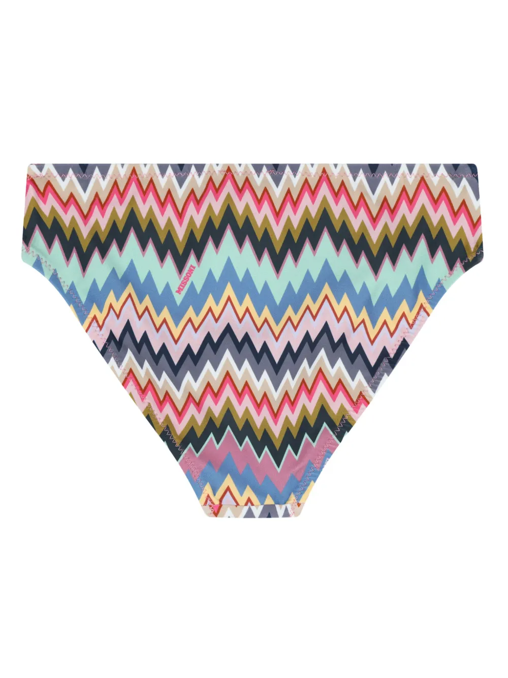 Missoni Kids Bikini met zigzagprint Veelkleurig