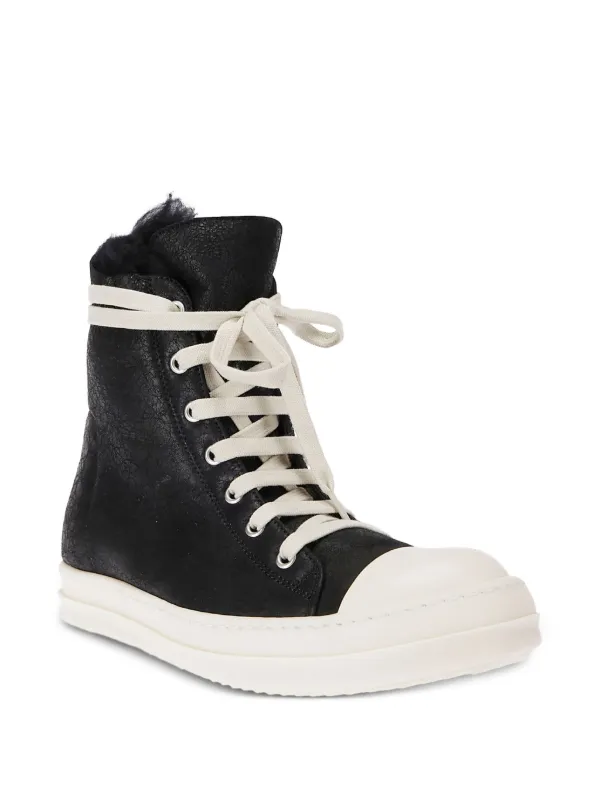 Rick Owens Ramones スニーカー | ブラック | FARFETCH JP