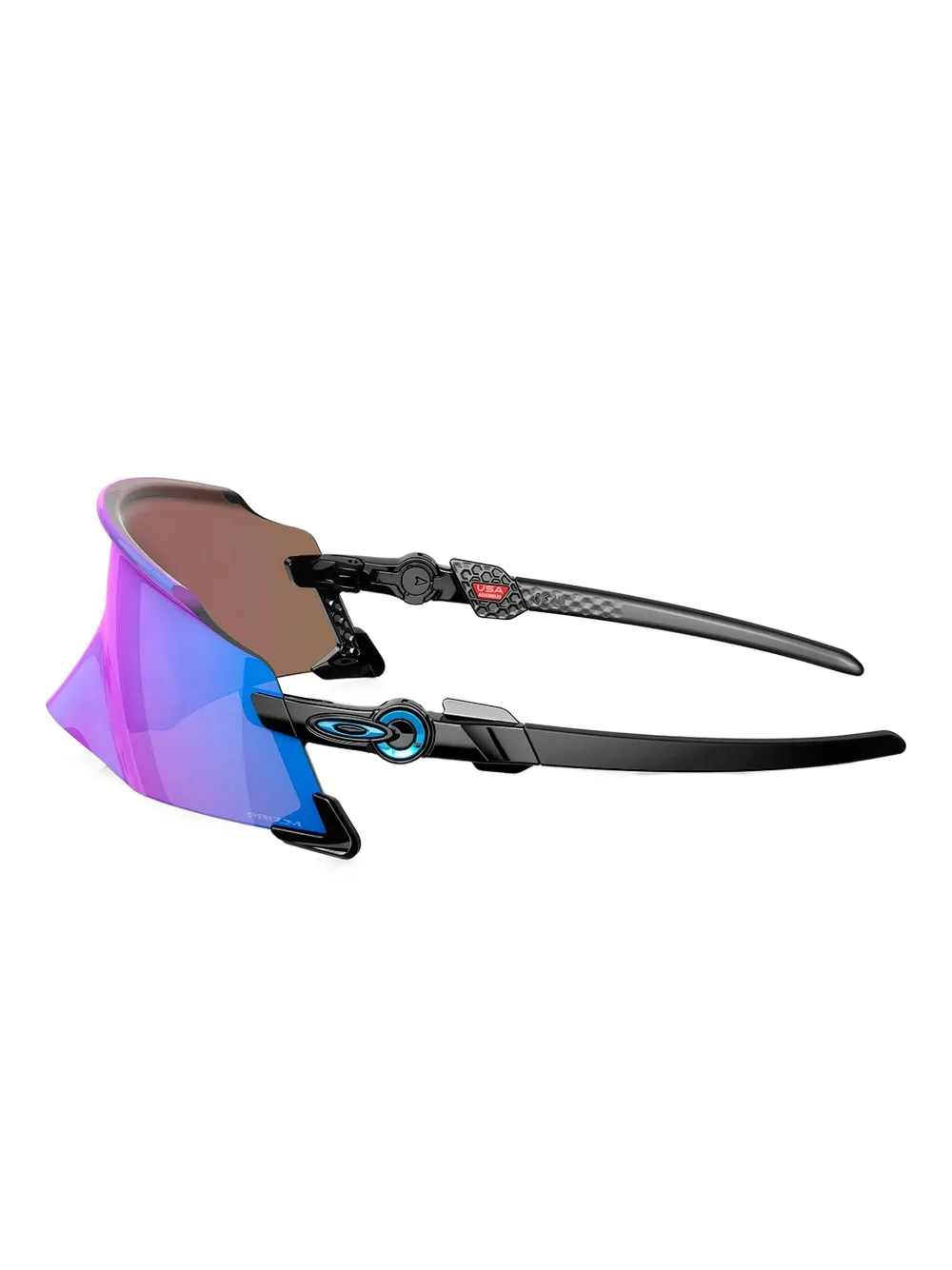 Oakley Kato zonnebril met shield montuur Zwart