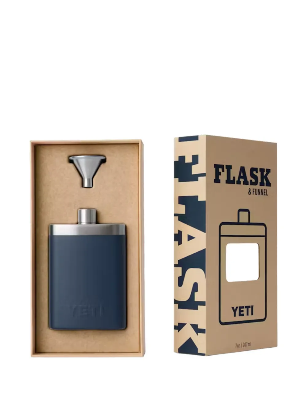 Yeti Logo Flask (207 Ml) In Green