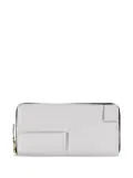 Comme Des Garçons Wallet panelled zip-around wallet - White