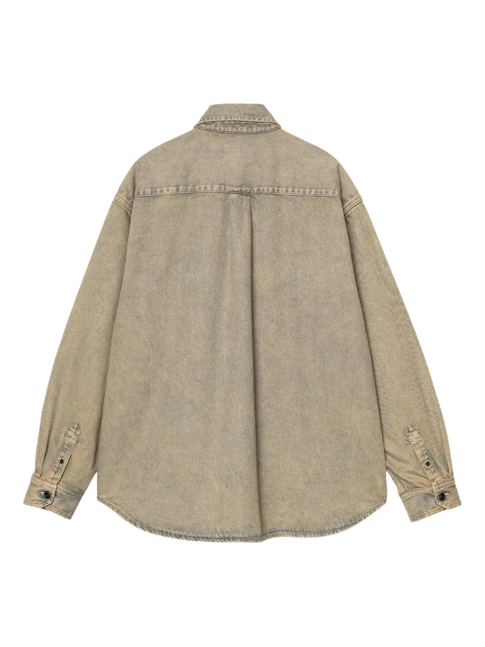 Carhartt WIP Tigan denim overhemd met acid wassing - Blauw