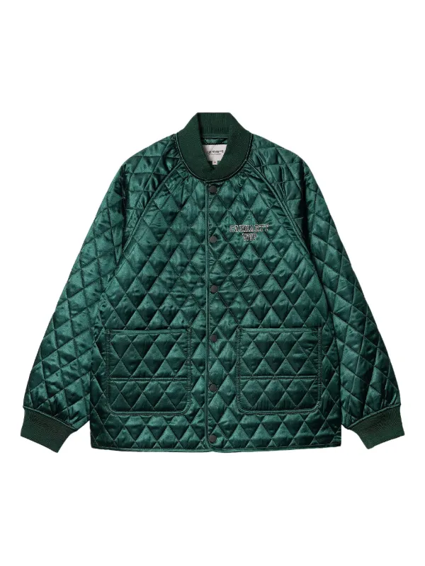 Carhartt WIP Alumni Liner ボンバージャケット | グリーン | FARFETCH JP