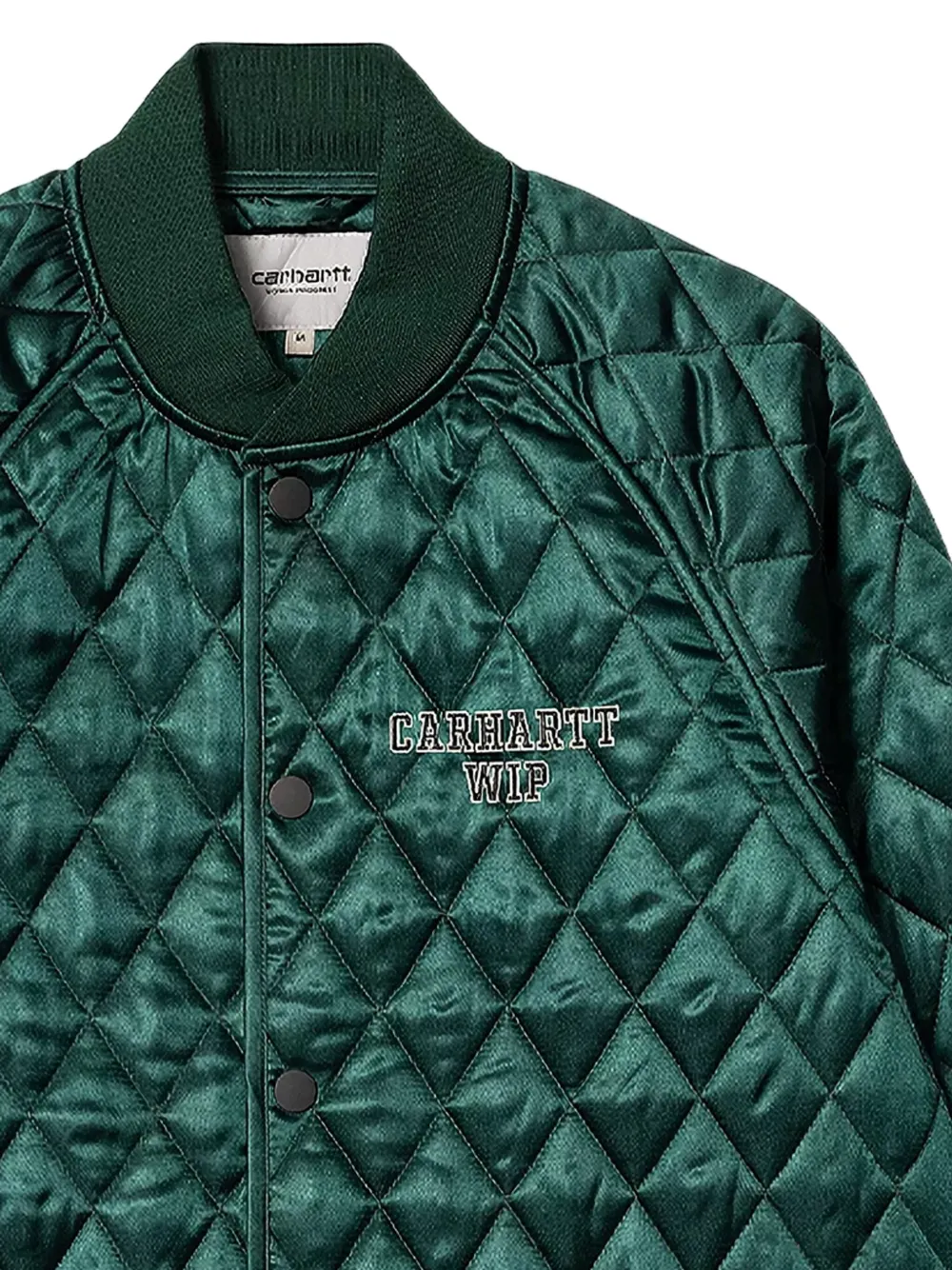 Carhartt WIP Alumni Liner gewatteerd bomberjack Groen