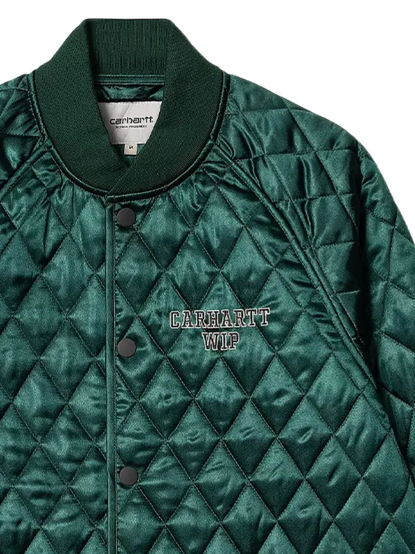 Carharttグリーンデニムボンバージャケット Carhartt WIP Alumni Liner ボンバージャケット | グリーン | FARFETCH JP