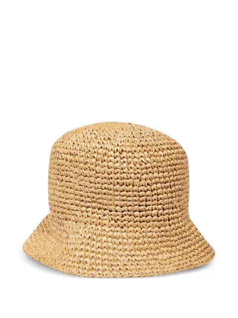 Burberry logo-embroidered bucket hat