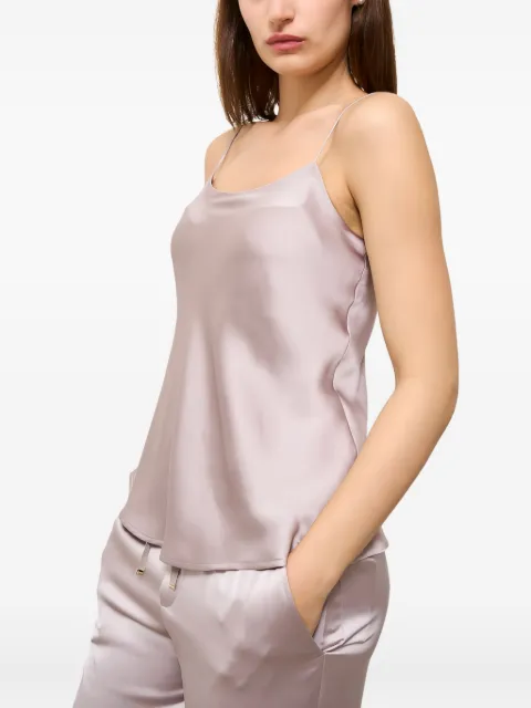 Herno sleeveless scoop-neck top
