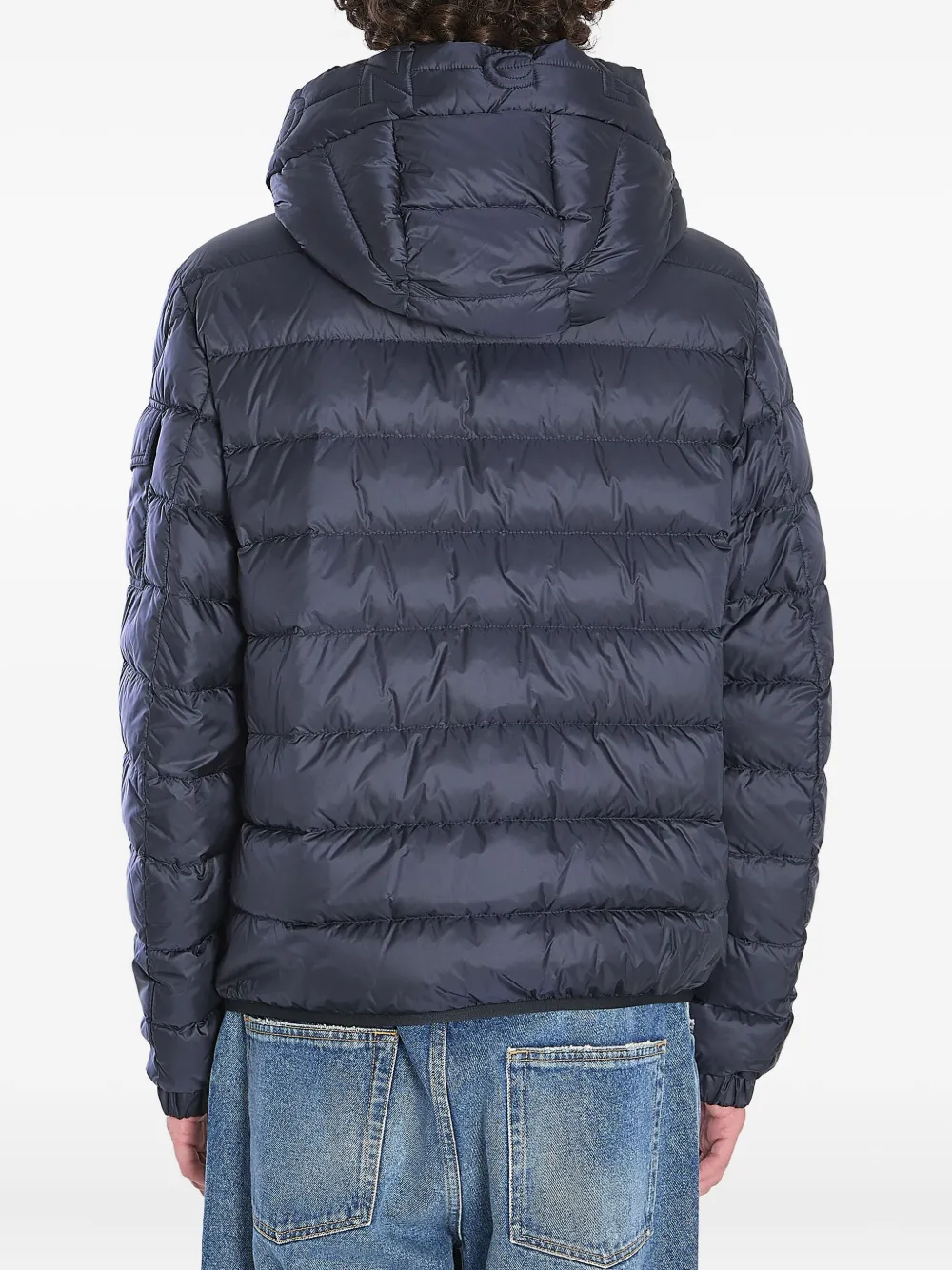 Moncler Najan quilted hooded jacket 776|BLUE