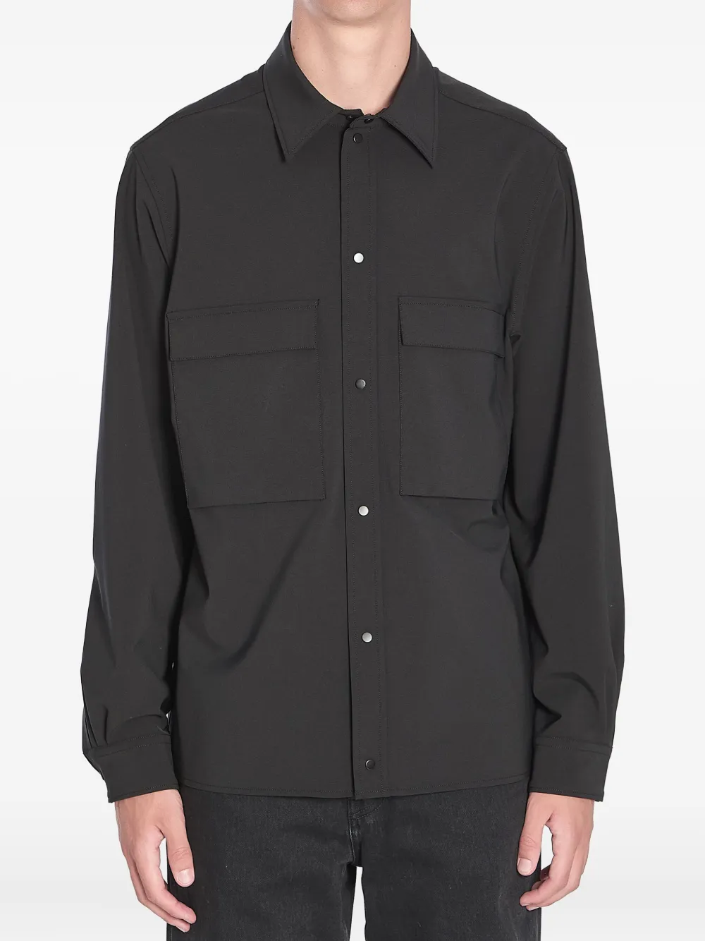 Moncler T-shirt met opgestikte zak Zwart