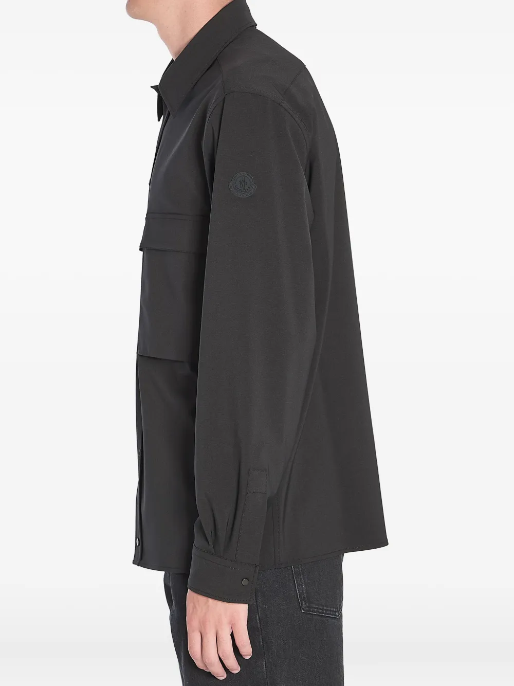 Moncler T-shirt met opgestikte zak Zwart
