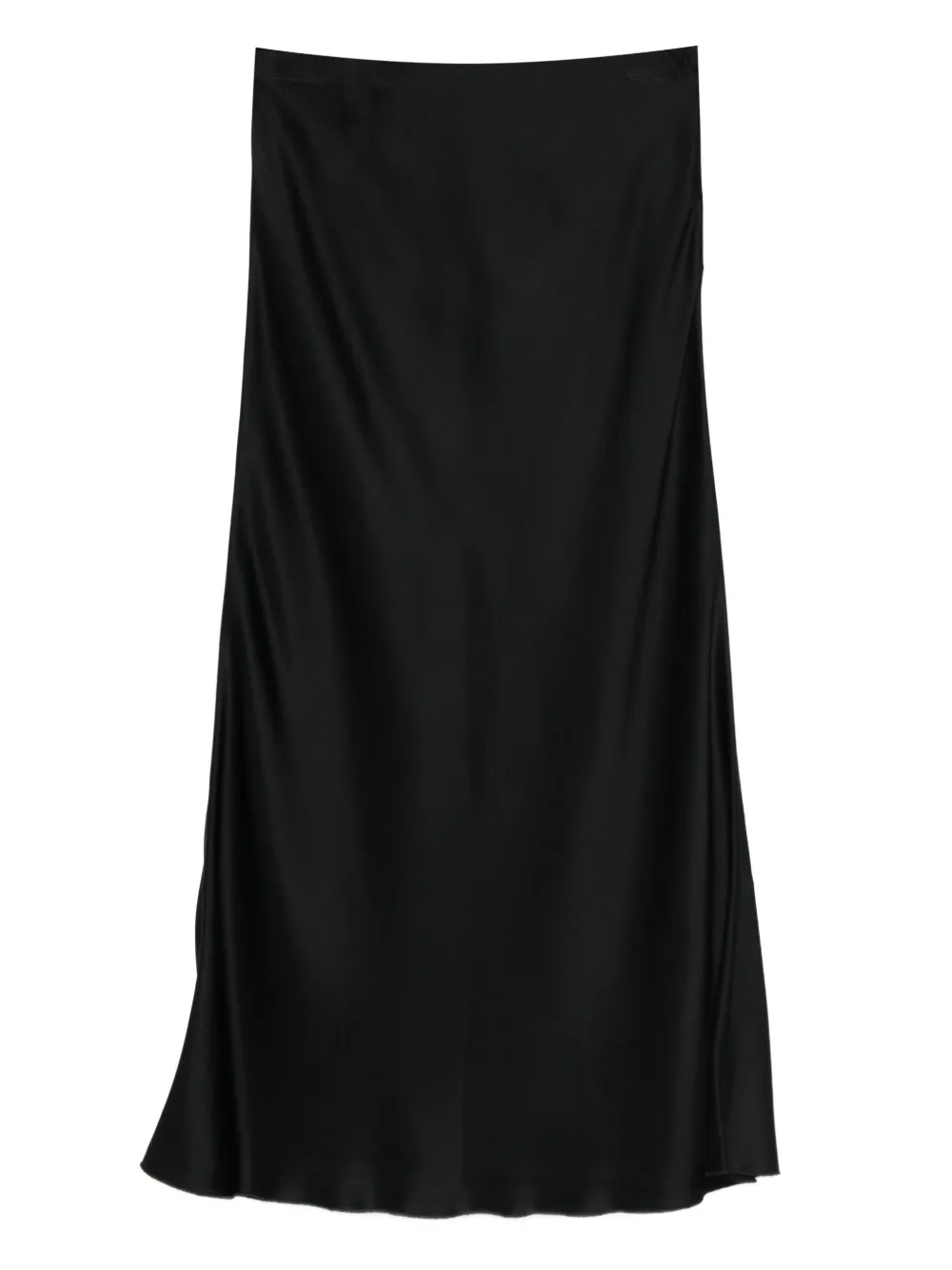 Malo falda midi con diseño drapeado | negro | Image 1