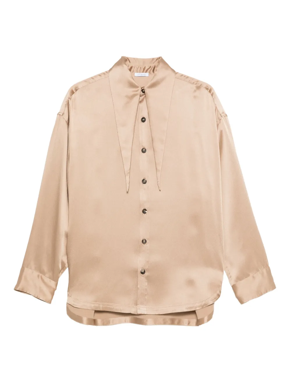 Malo camisa de seda | dorado | Image 1