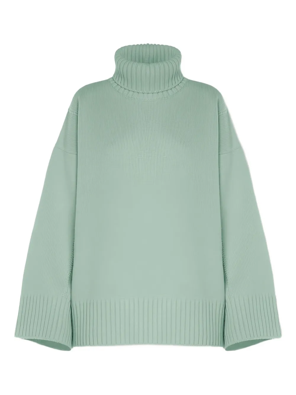 Malo Roll-neck Sweater In Green