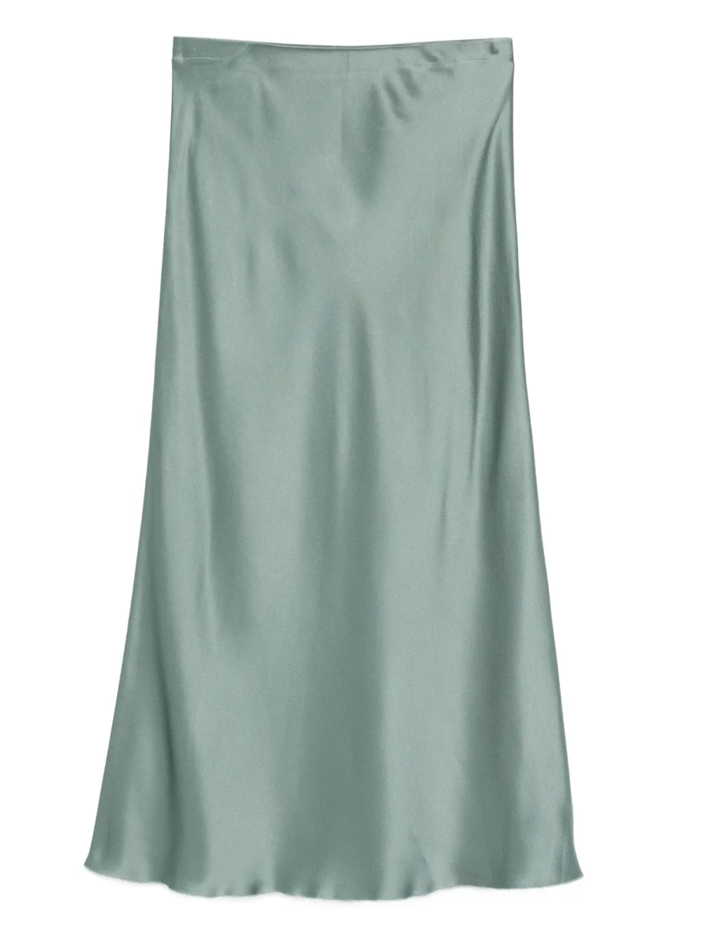 Malo falda midi de satén | verde | Image 1