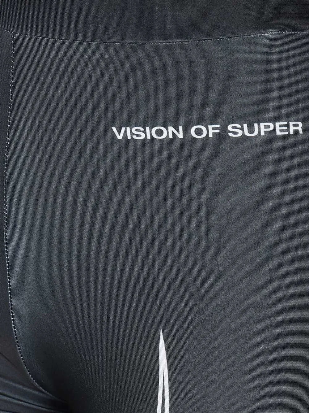 Vision Of Super Flame-print Leggings In Black