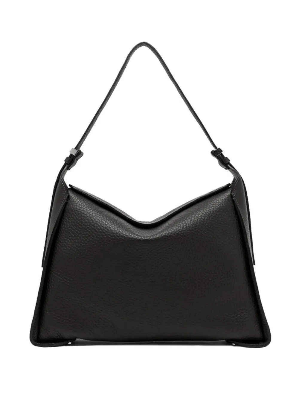 GIANNI CHIARINI textured leather shoulder bag - Marrone