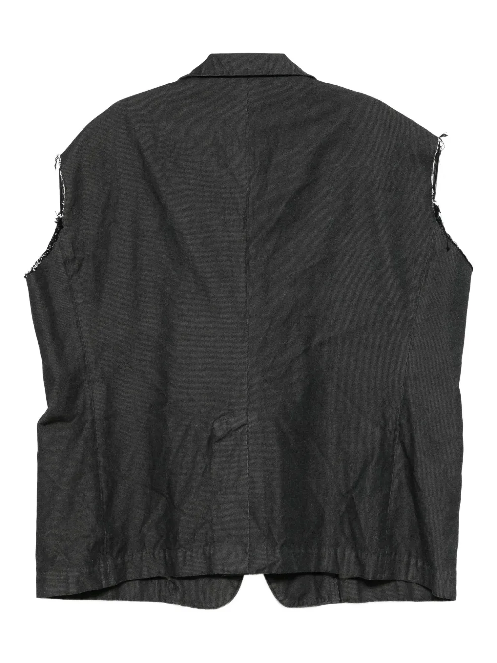 Black Comme Des Garçons Bodywarmer Zwart