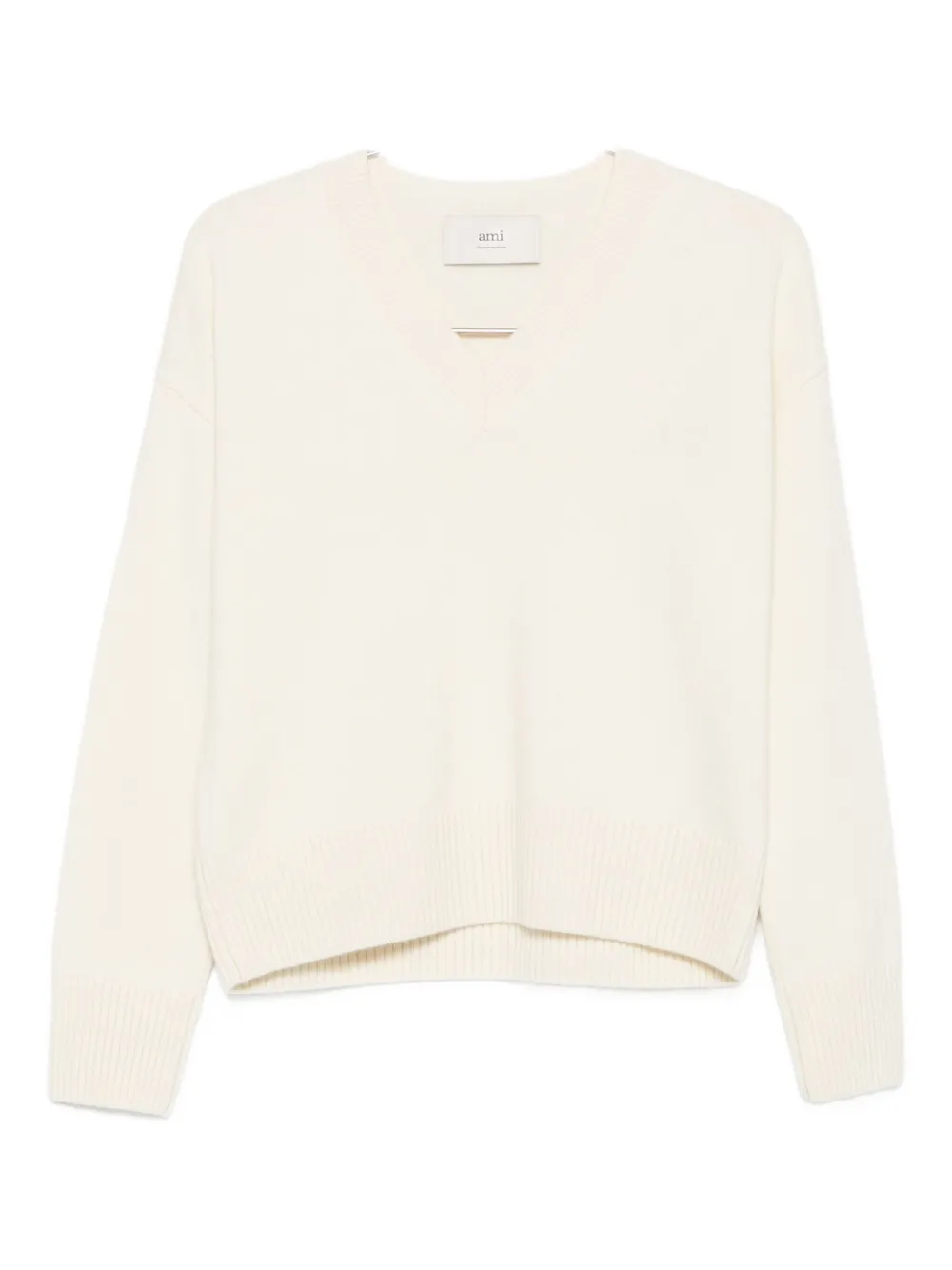 AMI Paris V-neck sweater - Toni neutri
